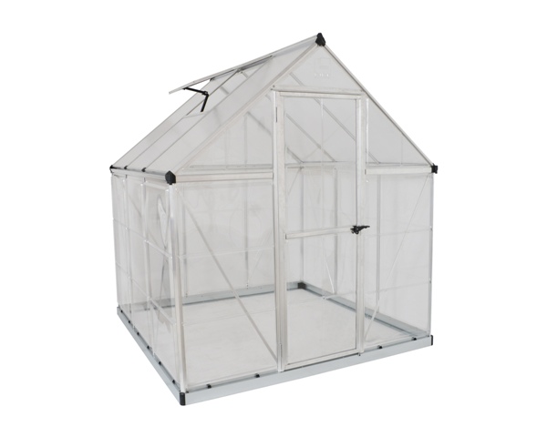 Hg5506 Hybrid Greenhouse - 6 X 6 Ft. - Silver