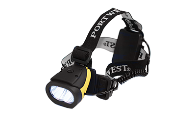 Pa63 Dual Power Headlight, Yellow & Black