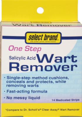 Premier Brands Of Am 2222 Select Brand One Step Wart Remover, 14 Count