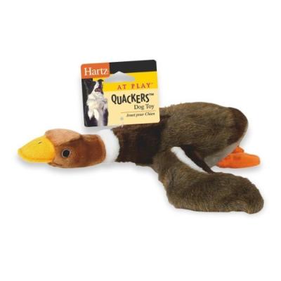 Hartz Mountain 5445 Natures Collection Quackers Dog Toy