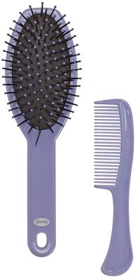 UPC 041457229019 product image for Goody 22901-C Metallic Plastic Cushion Brush & Comb | upcitemdb.com