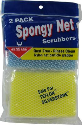 UPC 071582114997 product image for Eagle Home Products 11499 Spongy Net Scrubber Pack of 2 | upcitemdb.com