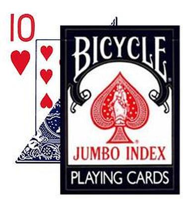 1004380 Bicycle Jumbo Play Cards
