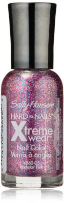 44860-05 0.4 Oz Hard As Nails Extreme Wear Nail Color, Rockstar Pink 140