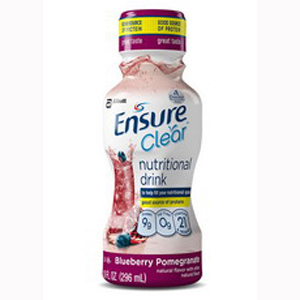 56500 Ensure Clear Institutional Mixed Berry, 12 Per Case