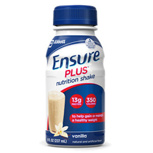 57263 Ensure Plus Vanilla Nutritional Supplement, 24 Per Case