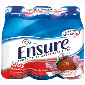 57269 Ensure Plus Strawberry Nutritional Supplement, 24 Per Case