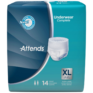 App0740 Super Plus Underwear, Extra Large - 56 Per Case