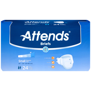 Brbx15 Extra Absorbent Breathable Briefs, Small - 96 Per Case