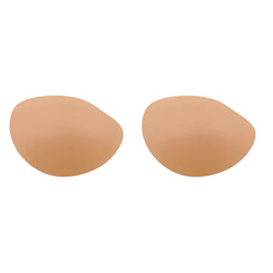 2517 Partial Enhancement Silicone Breast Form, Beige - Large
