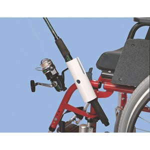 Fishing Pole Holder For Wheelchairs