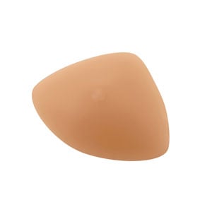 748 Triangle Post Mastectomy Silicone Breast Form, Beige - Size 1