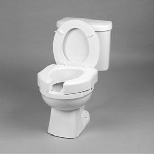 Basic Open Front Elevated Toilet Seat