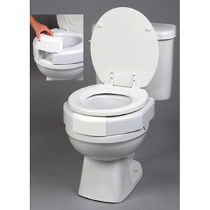 Secure Bolt Elevated Toilet Seat
