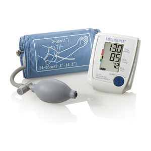 Lifesource Manual Blood Pressure Monitor, Medium