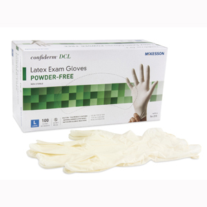 GTIN 612479102057 product image for McKesson 14-318 Medi-Pak Powder Free Latex Exam Glove, 100 per Box | upcitemdb.com