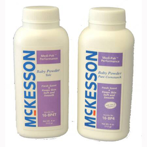 Mckesson 16-bp14 Medi-pak Performance Baby Powder, 12 Per Case