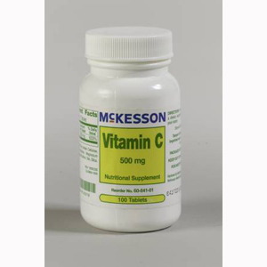 Mckesson 60-841-01 Vitamin C Nutritional Supplement, 12 Per Case