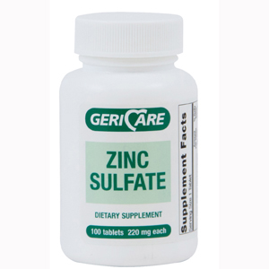 Mckesson 60-865-01 Zinc Sulfate Dietary Supplement, 12 Per Case