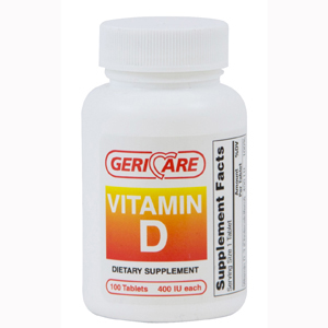 Mckesson 60-874-01 Vitamin D Nutritional Supplement, 12 Per Case