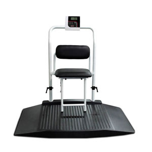 Ricelake 350-10-4 Dual Ramp Wheelchair Scale With Seat