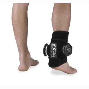 Double Ankle Ice Compression Therapy