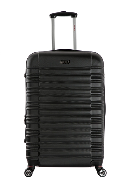 Iunyc00l-blk 28 In. New York Lightweight Hardside Spinner Luggage, Black