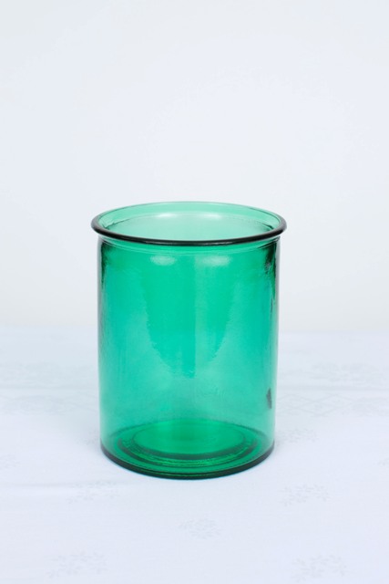 Specialty Decor & Gift 4731db403 7 In. Oceania Jar Sea Green, 2 Per Box