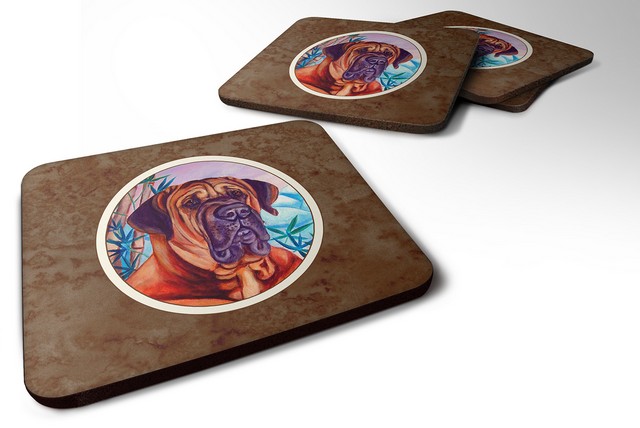 7116FC Tosa Inu Foam Coaster, Set of 4