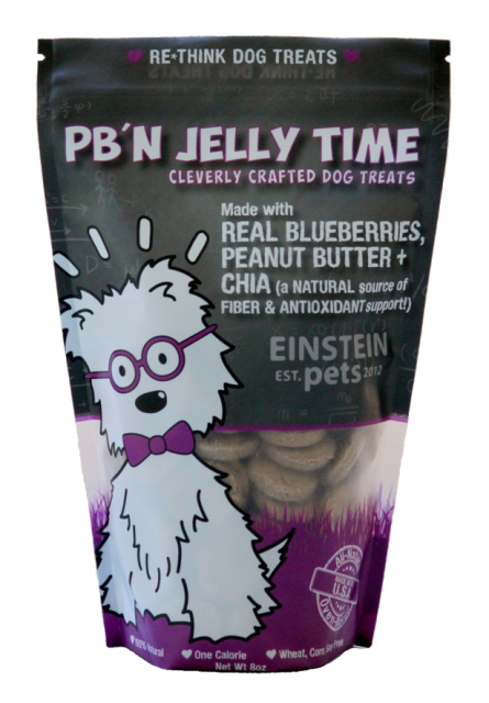 1075-4145 Pbn All Natural Jelly Time Omega Dog Treat - 4 Bags