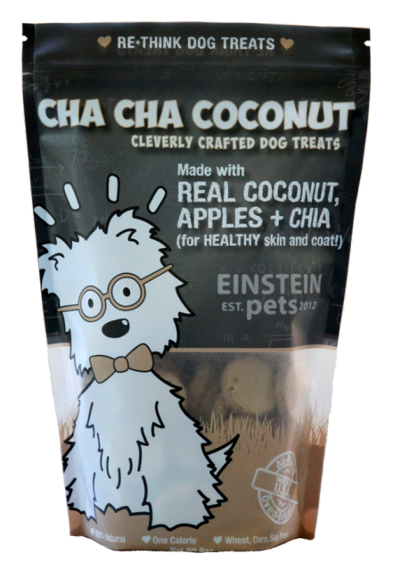 1075-4144 All Natural Cha Cha Coconut Omega Dog Treat - 4 Bags