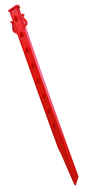 Stake-red-04 24 In. Stake - Red