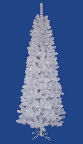 UPC 715833000034 product image for 6 ft. x 32 in. White Winston Pine Pencil Artificial Christmas Tree - Unlit | upcitemdb.com