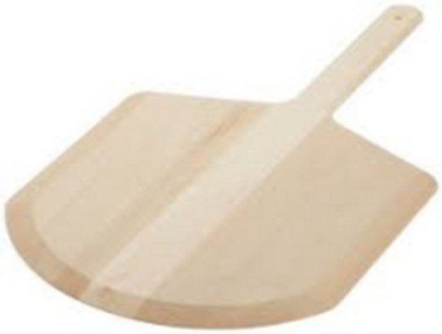 Honey Can Do 4451 12 In. Basswood Pizza Peel With Curved End