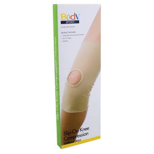 Bds764lrg Knee Compression Sleeve With Open Patella, Large