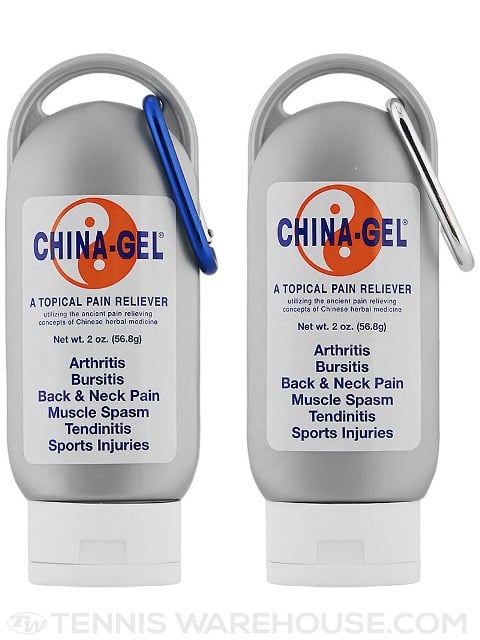 Chg10002 2 Oz Travel Tube Topical Pain Reliever With Clip - 2 Per Pack