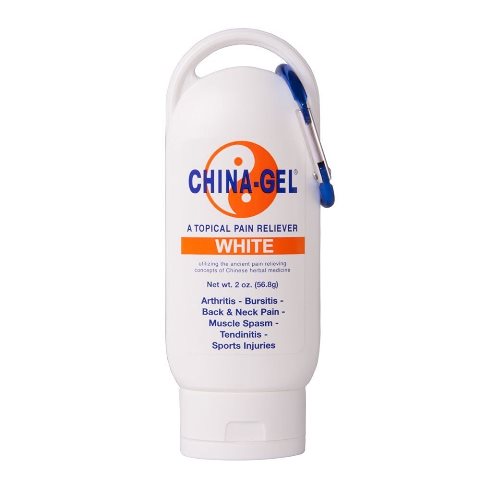 Chg20128 128 Oz Bottle Topical Pain Reliever With Pump, White