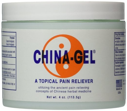 Chg20004 4 Oz Jar Topical Pain Reliever, White