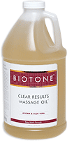 Biotone Bio124gal Clear Results Massage Oil Gal