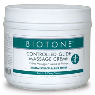 Biotone Bio11032oz Controlled-glide Massage Crème, 32 Oz