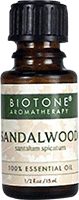 Biotone Bio101sdw Essential Oil, 0.5 Oz Bottle - Sandalwood