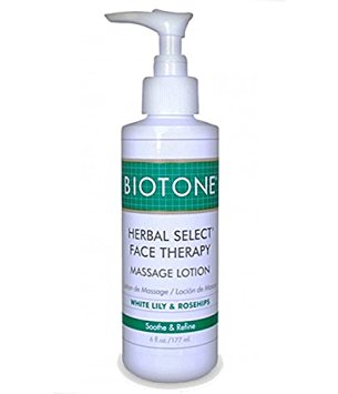 Biotone Bio1396oz Herbal Select Therapy Face Massage Lotion, 6 Oz