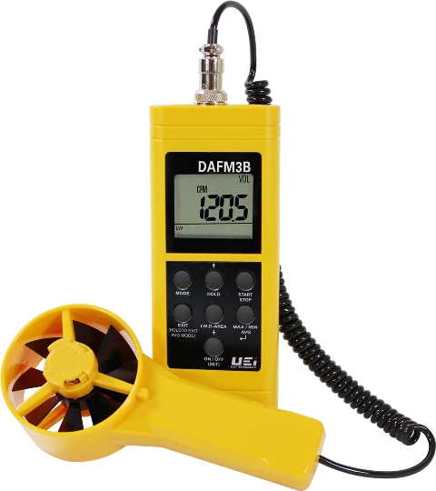 Digital Airflow Meter & Vane Anemometer With Relative Humidity