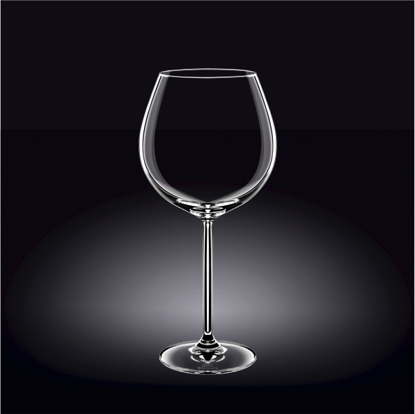 888004 850 Ml Wine Glass Set Of 2, Pack Of 12