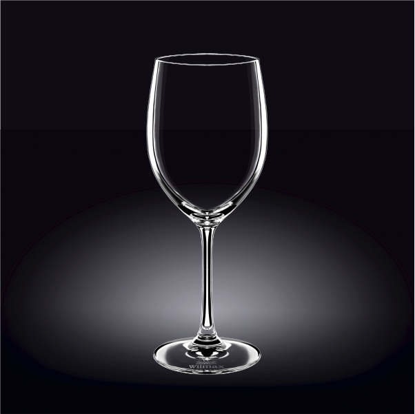 888008 530 Ml Wine Glass Set Of 6, Pack Of 4