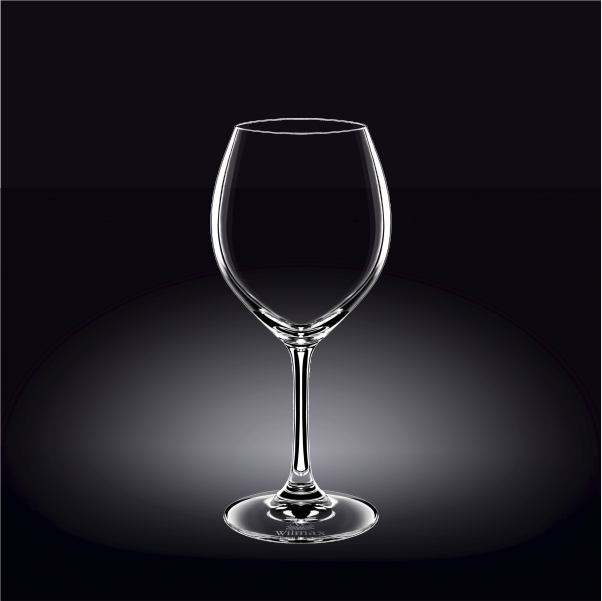 888010 490 Ml Wine Glass Set Of 6, Pack Of 8