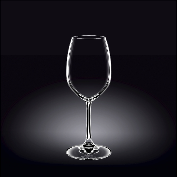 888012 350 Ml Wine Glass Set Of 6, Pack Of 4