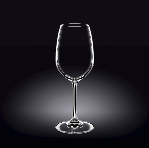 888013 420 Ml Wine Glass Set Of 6, Pack Of 4