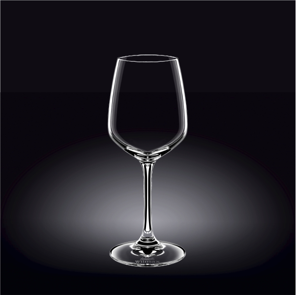 888018 380 Ml Wine Glass Set Of 6, Pack Of 8