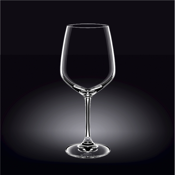 888020 630 Ml Wine Glass Set Of 6, Pack Of 4